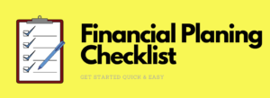 Financial Planning Checklist