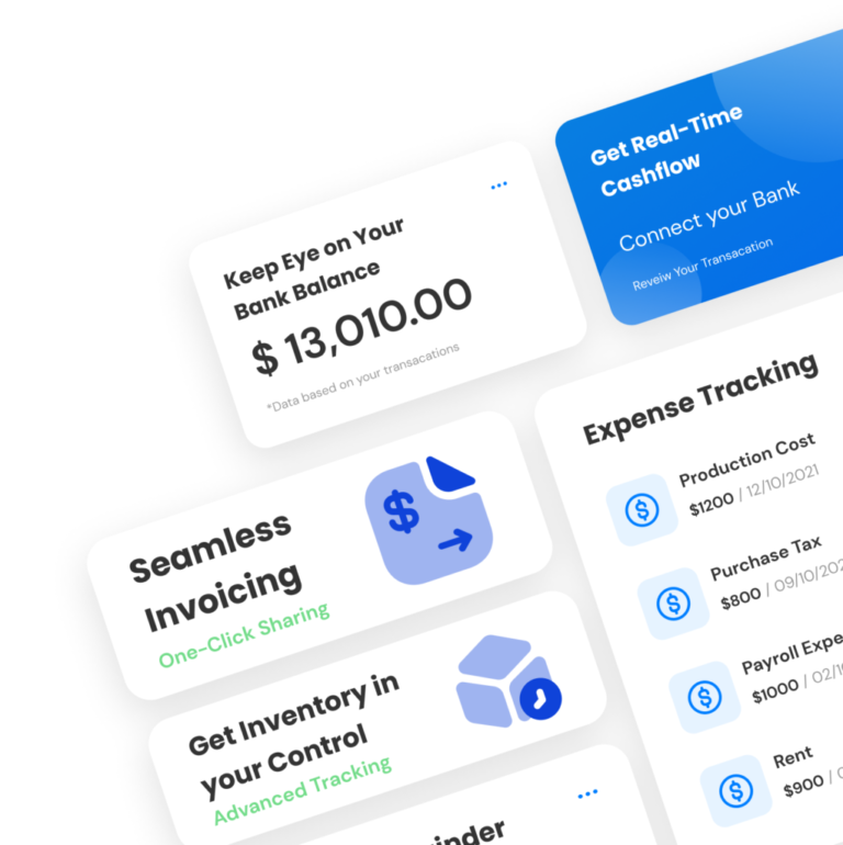 myBooks dashboard screenshot