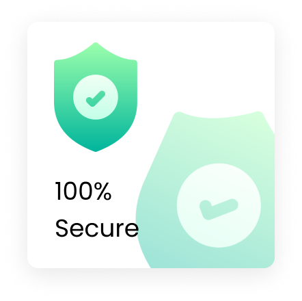 100% secure